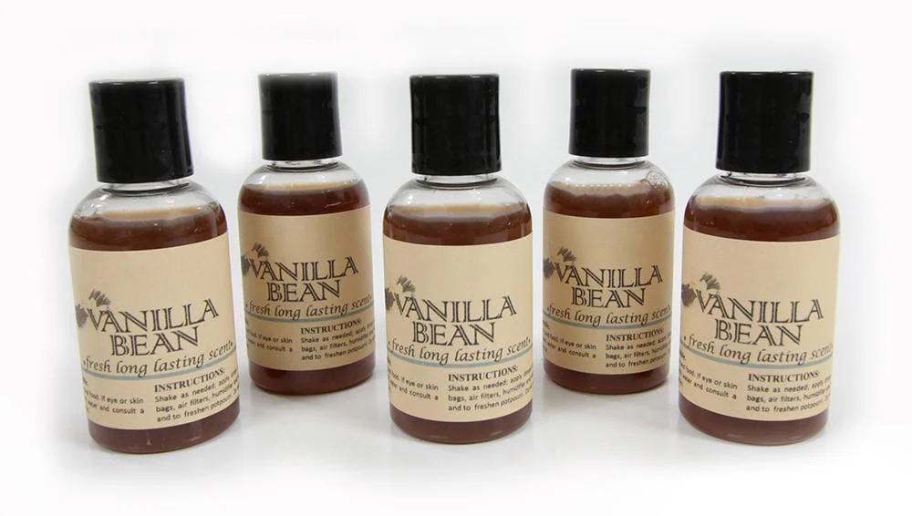 5 Pack Vanilla Bean vacuum fragrance scents for Rainbow, Rainmate, Thermax, Hyla, & Humidifiers 2 fl oz