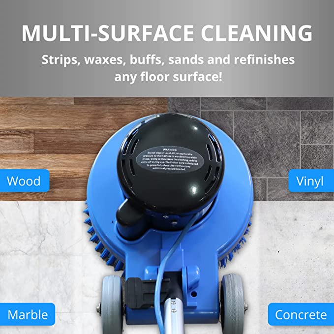 Prolux Core 15" Heavy Duty Single Pad Commercial Polisher Floor Buffer Machine Scrubber - Image 3