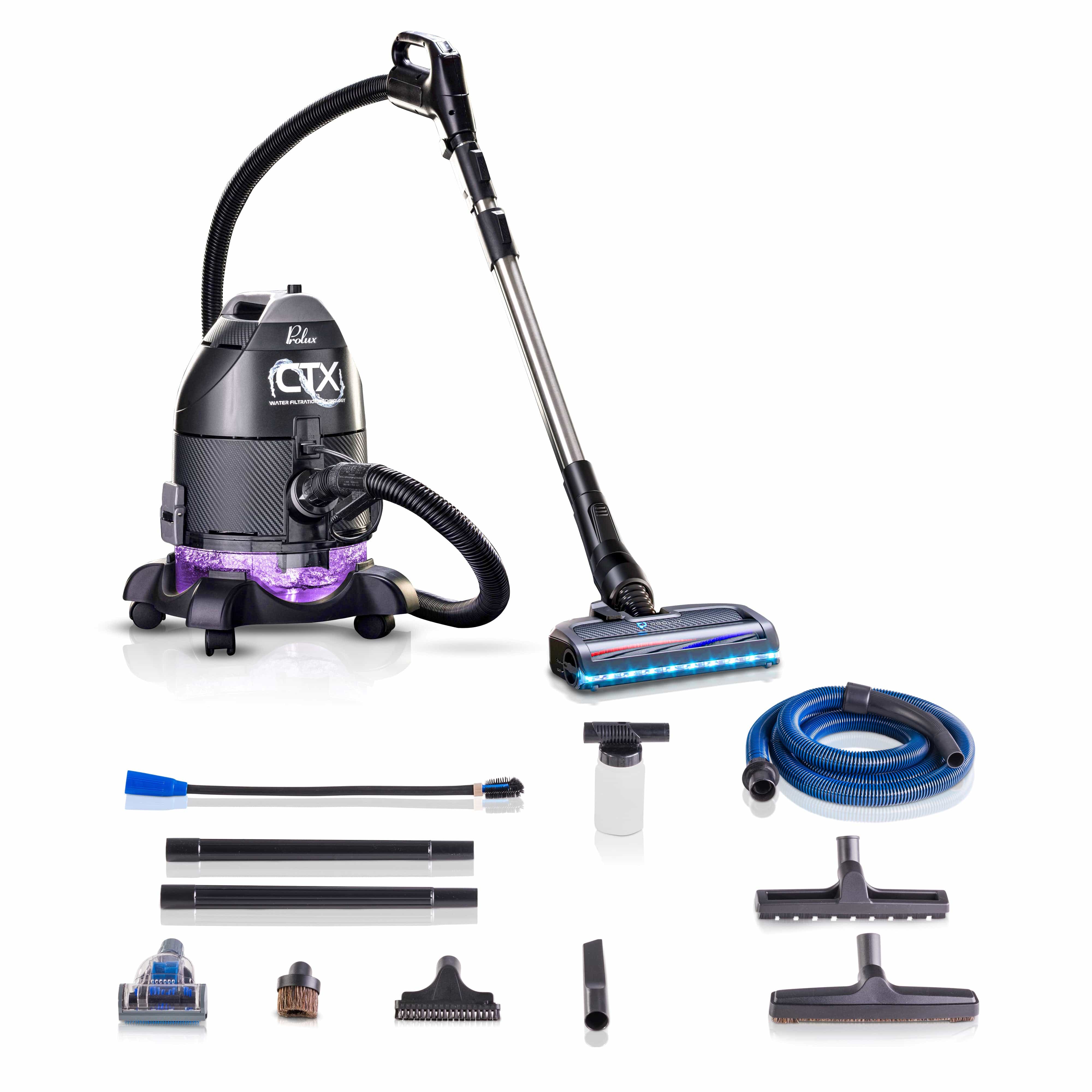 DEMO Prolux CTX PET Water Filtration Bagless Canister Vacuum Cleaner