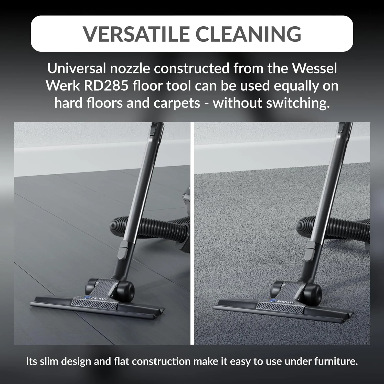 DEMO Prolux RS4 Turbo Nozzle Bagless Canister Vacuum - Image 3