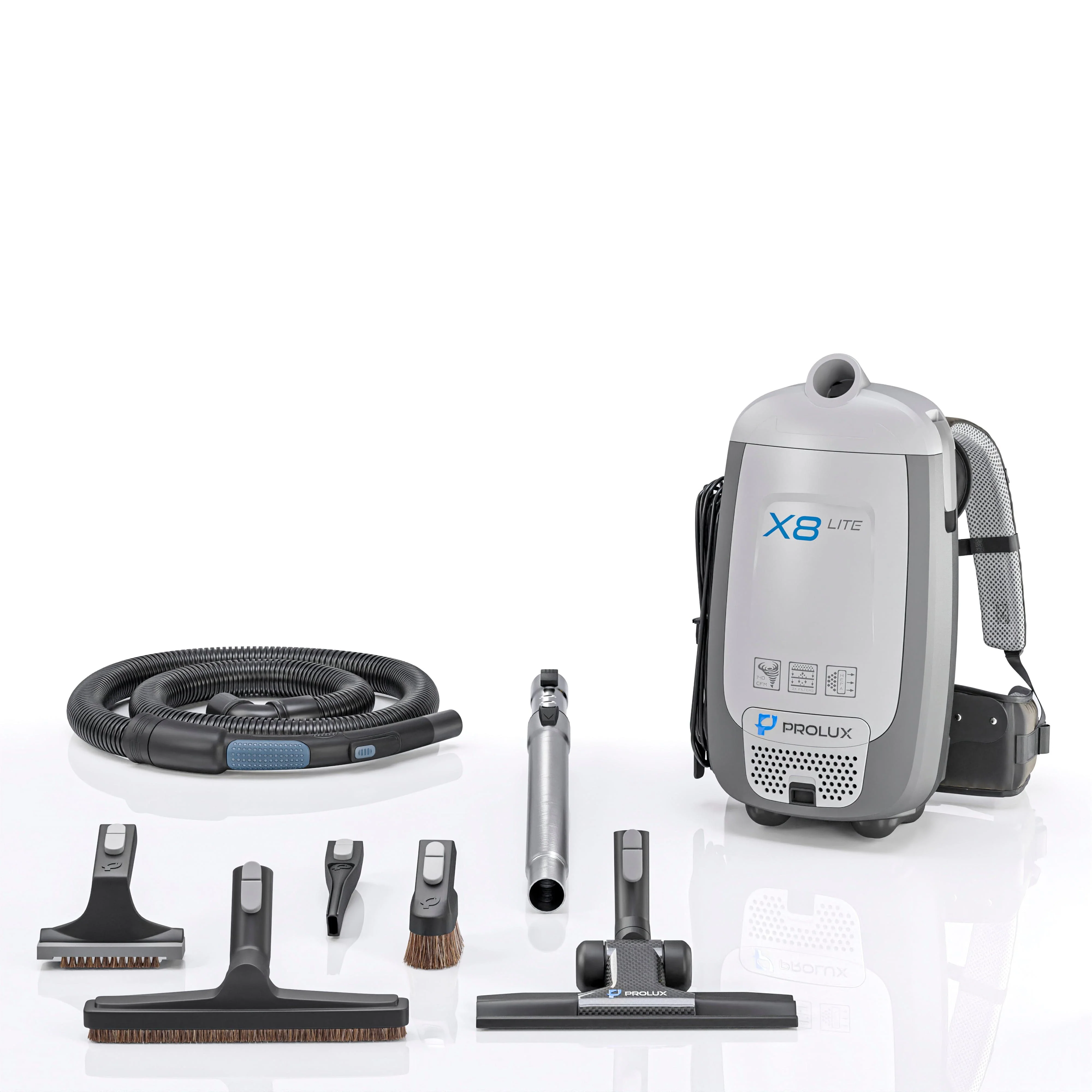 DEMO Prolux X8 Lite Backpack Vacuum w/ Premium Tool Kit - Image 2