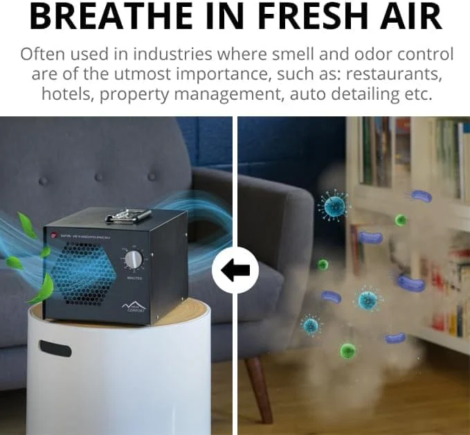 New Comfort Commercial Air Purifier Cleaner Ozone Generator with UV and 3 Year Warranty by Prolux - Image 5