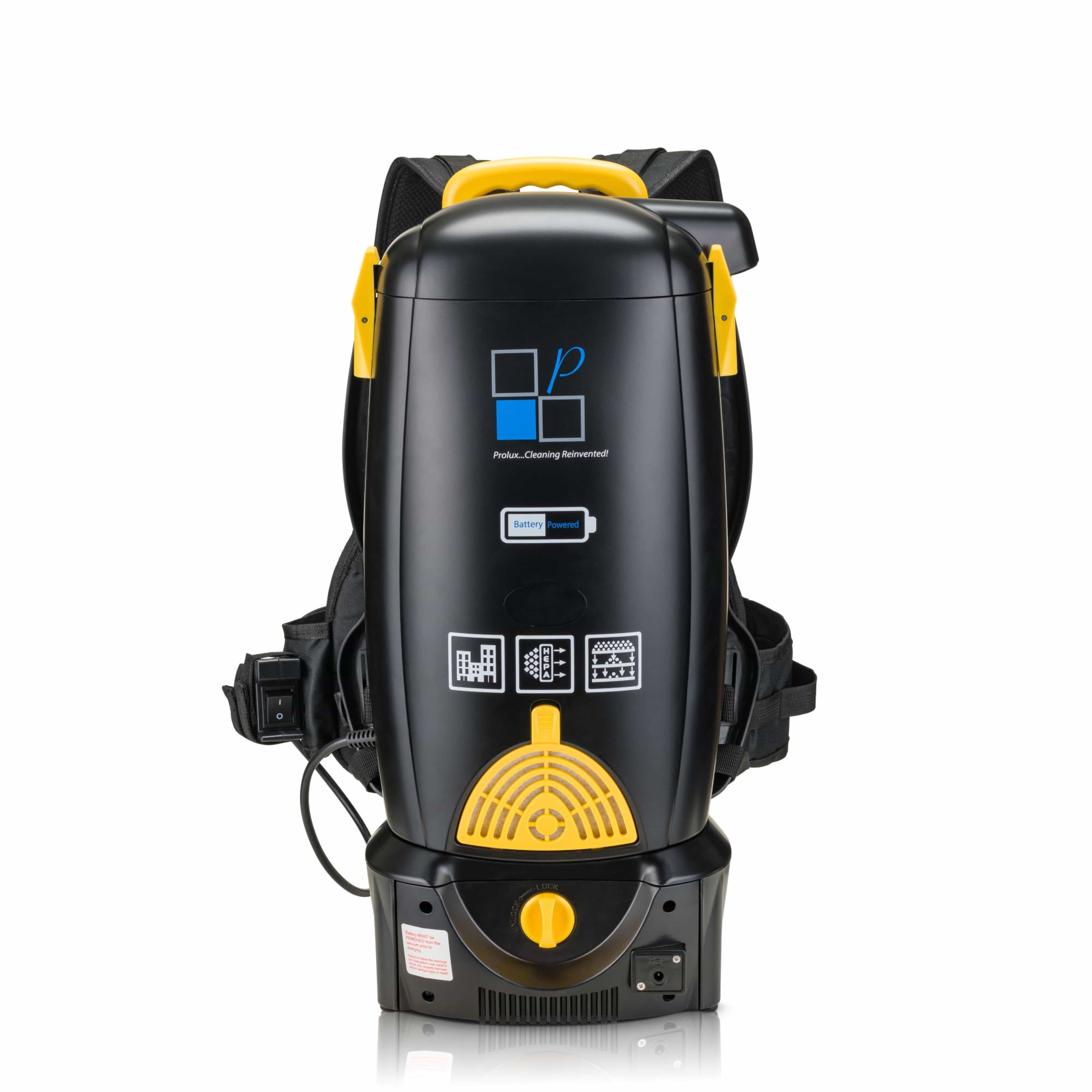 Prolux 8qt 1hr Lithium Battery Powered Backpack Vacuum with 2 Year Warranty - Image 3