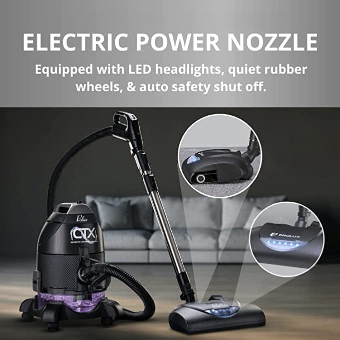 Prolux PLCCTX PRO Water Filtration Bagless Canister Vacuum Cleaner - Image 4