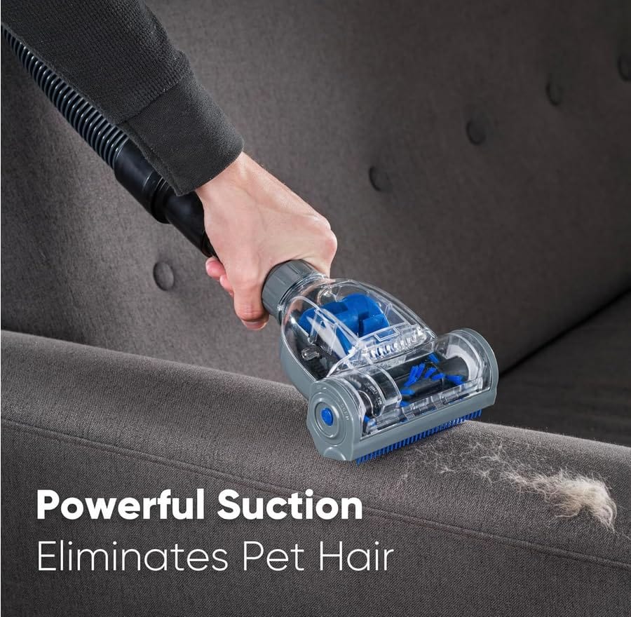 Prolux Phantom Bagged Canister Deluxe Carpet Model with Electric Power Nozzle - Image 7