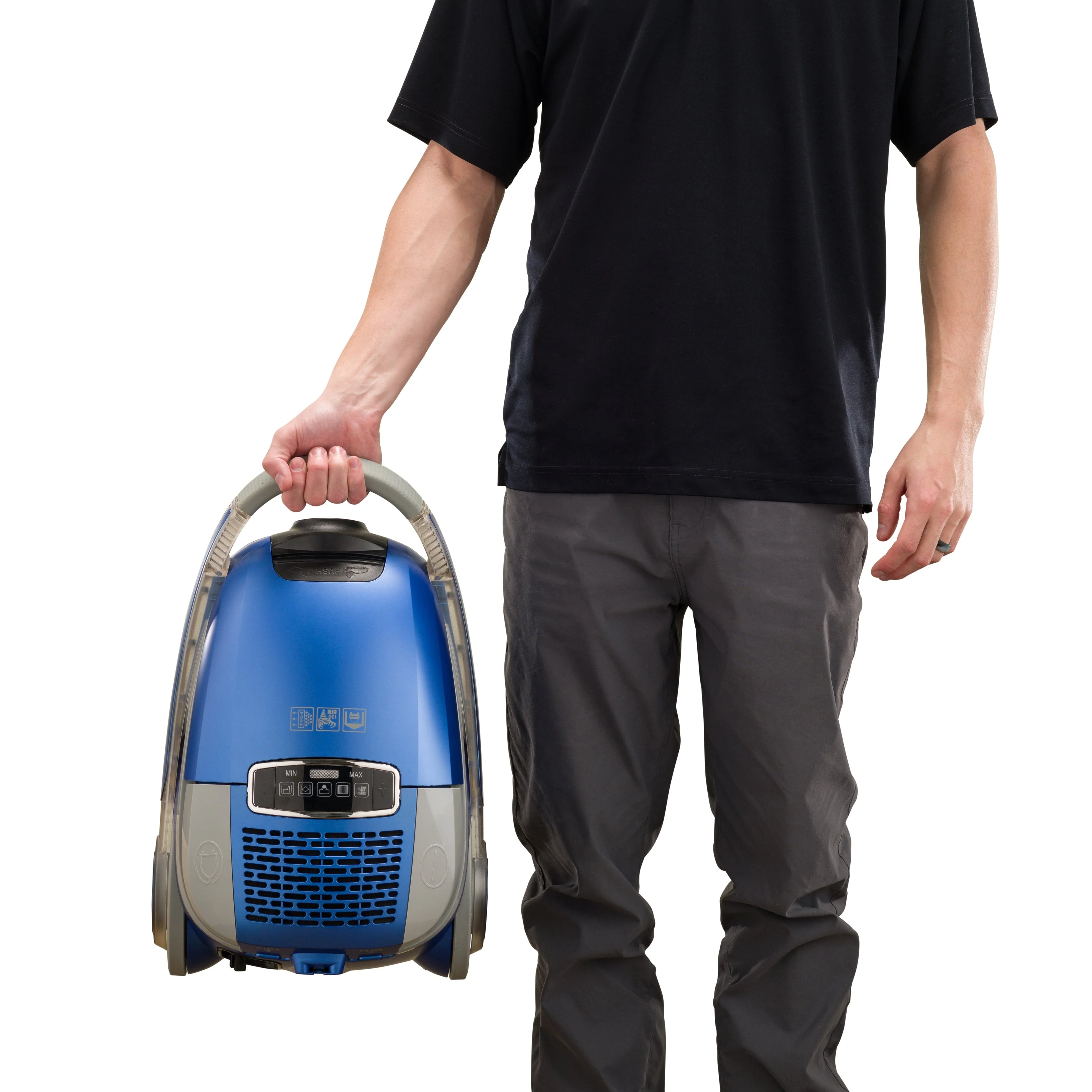 Prolux Phantom Bagged Canister Deluxe Carpet Model with Electric Power Nozzle - Image 9