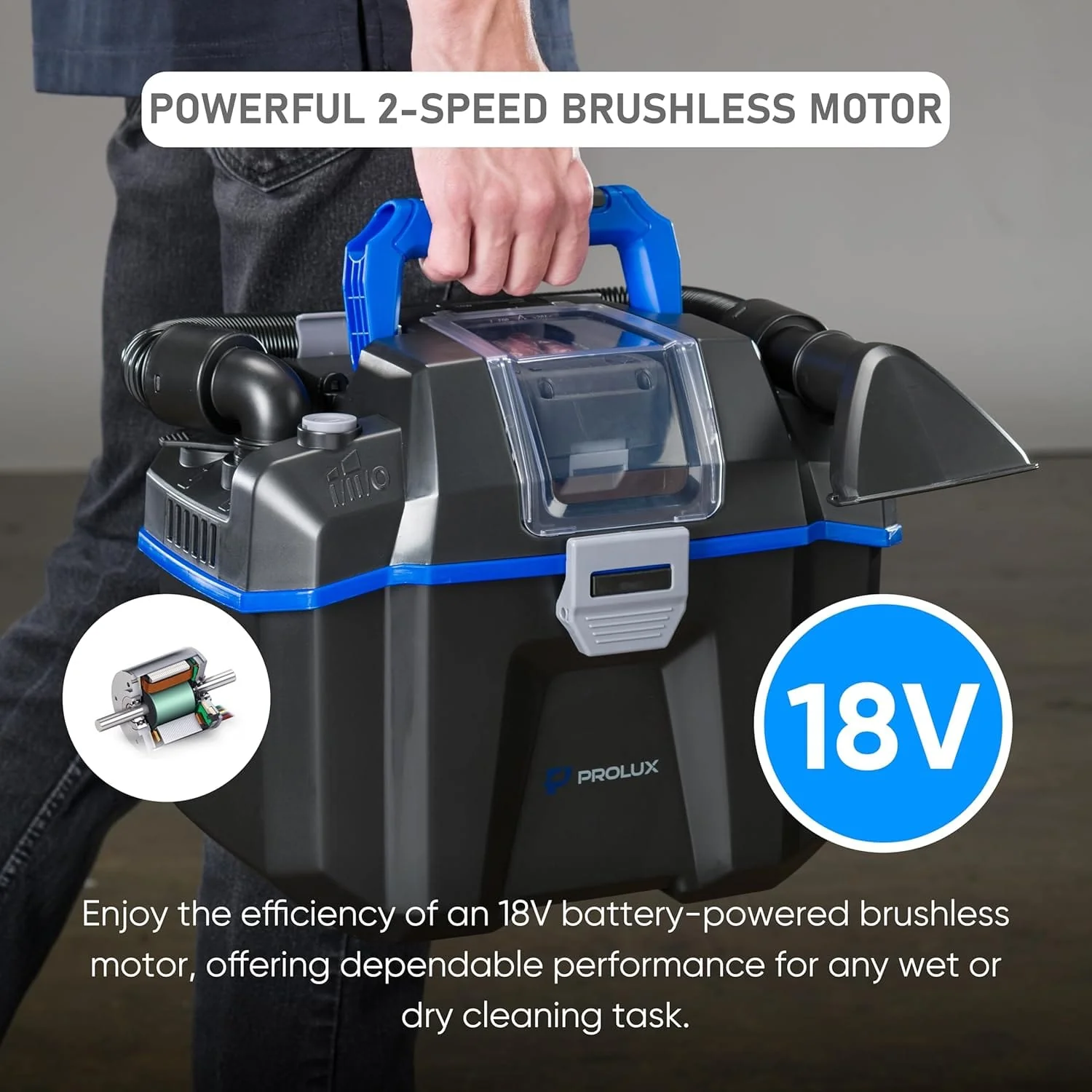 Prolux Cordless Wet/Dry Tool & Travel Vacuum - Image 4